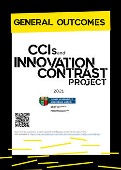 Publication cover for: The CCIs & Innovation Contrast Project