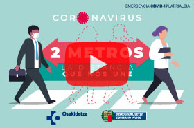 2 metros. La distancia que nos une
