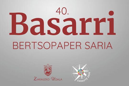 Basarri Bertsopaper Saria 2024