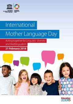 21 de febrero, Día Internacional de la Lengua Materna