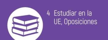 ESTUDIAR en la UE, OPOSICIONES