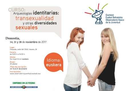 CURSO: Arqueologías identitarias: transexualidad y otras diversidades sexuales