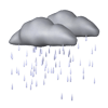 Lluvia fuerte: precipitación de agua líquida, con cantidades superiores a 15 mm/h