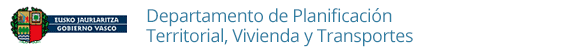 Eusko Jaurlaritza - Gobierno Vasco / Departamento de Medio Ambiente, Planificación Territorial y Vivienda