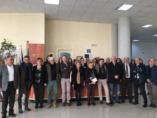 Representantes de Gobierno Vasco y Gobierno de Navarra en Italia