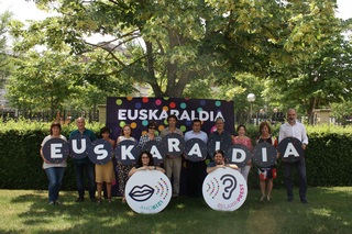 El equipo del Departamento de Educacin para Euskaraldia
