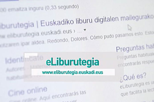 eLiburutegia: Euskadiko liburu digitalen mailegu-plataforma 