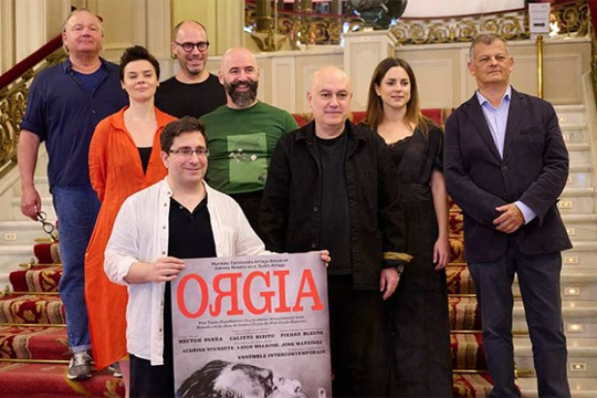 H�ctor Parra, Calixto Bieito eta Pierre Bleuse elkartu dira Pasoliniren 'Orgia' operatik abiatuta opera berri bat sortzeko