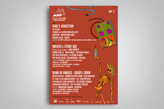The Mummies, Les Greene eta Los Sírex, Azkena Rock Festivaleko Trashville gunean The Mummies, Les Greene eta Los Sírex, Azkena Rock Festivaleko Trashville gunean