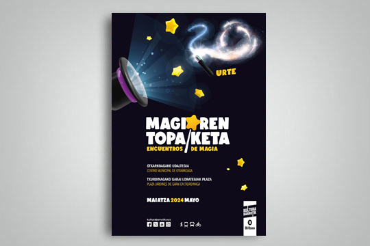 Magiaren Topaketak programak 20 urte bete ditu eta Otxarkoaga eta Txurdinaga auzoek magiarik harrigarrienaz gozatuko dute