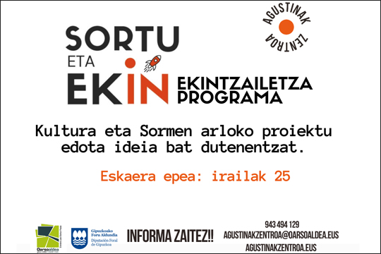 Sortu eta Ekin 2024