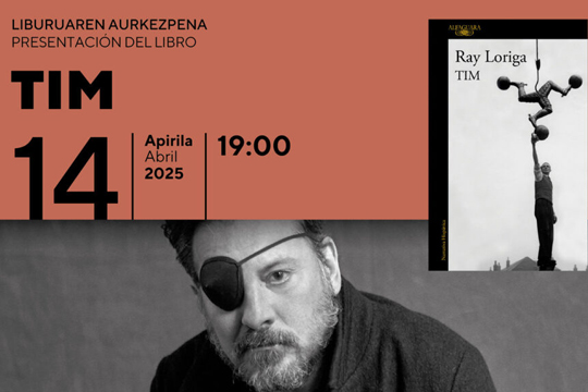 Maria Oru�a, Mikel Ayestaran eta Ray Lorigaren liburu berrien aurkezpenak izango dira laster Bidebarrieta Kulturgunean