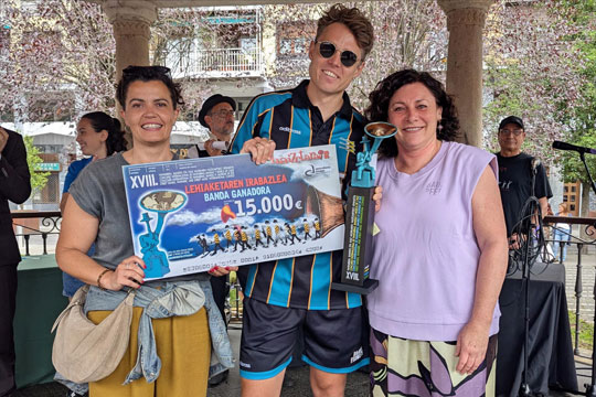 THE BRASS FUNKEYS Erresuma Batuko taldea, Haizetara Jaialdiaren XVIII. edizioko bandarik onena