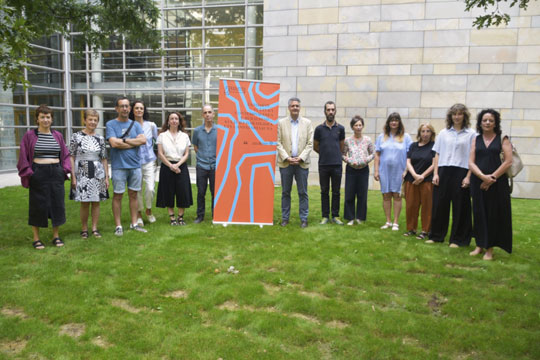 Landarte 2025ek sorkuntza garaikideko bost prozesu hartuko ditu Nafarroako landa-eremuetako beste hainbeste herritan