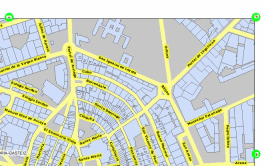 Posici�n de las flechas para moverse