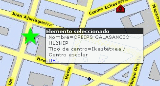 Ejemplo: ventana de informaci�n