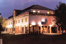 The exterior of the Aretxarte Hotel