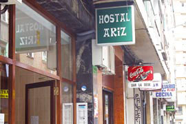 Ext�rieur de la Pension Ariz