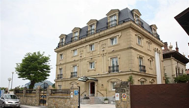 Das Hotel La Galeria von au�en