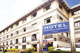 Exterior del Hotel Abba Euskalduna