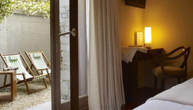 Room with a terrace