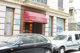 Sirimiri Hotelaren kanpoaldea