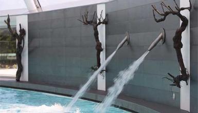 Wine Oil Spa zentroaren barrualdea