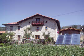 Exterior de la casa rural Izpiliku
