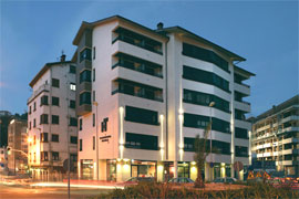 Txarriduna Hotelaren kanpoaldea