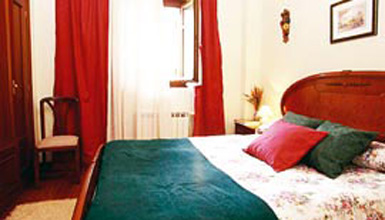 The interior of the rural house