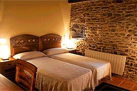 Interior de la casa rural