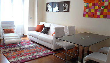 Apartamentuetako baten barrualdea