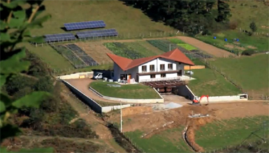 Exterior de la casa