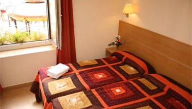 L'une des chambres de la pension