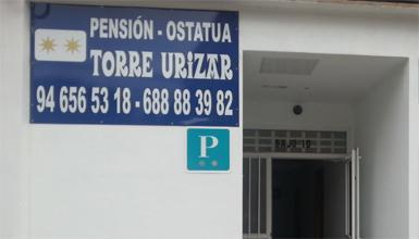 Torre Urizar ostatu-etxearen fatxada