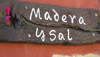 Madera y sal