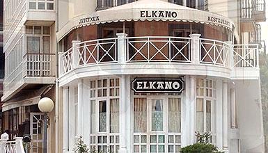 Aussenseite des Restaurants Elkano