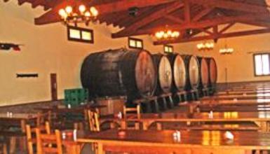 Comedor de la sidrer�a Alorrenea