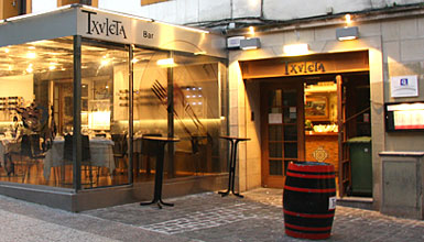 The exterior of the restaurant