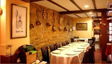 Speiseraum des Restaurants Kirkilla