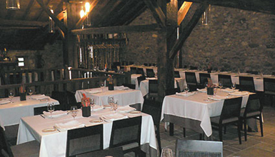 Dining room in Lazkao etxe restaurant