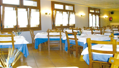 vista del comedor 