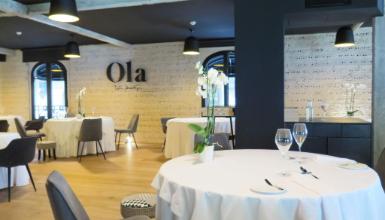 Comedor del Restaurante Ola Mart�n Berasategui