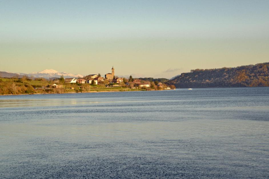 Precioso atardecer en el pantano de Ull�barri-Gamboa