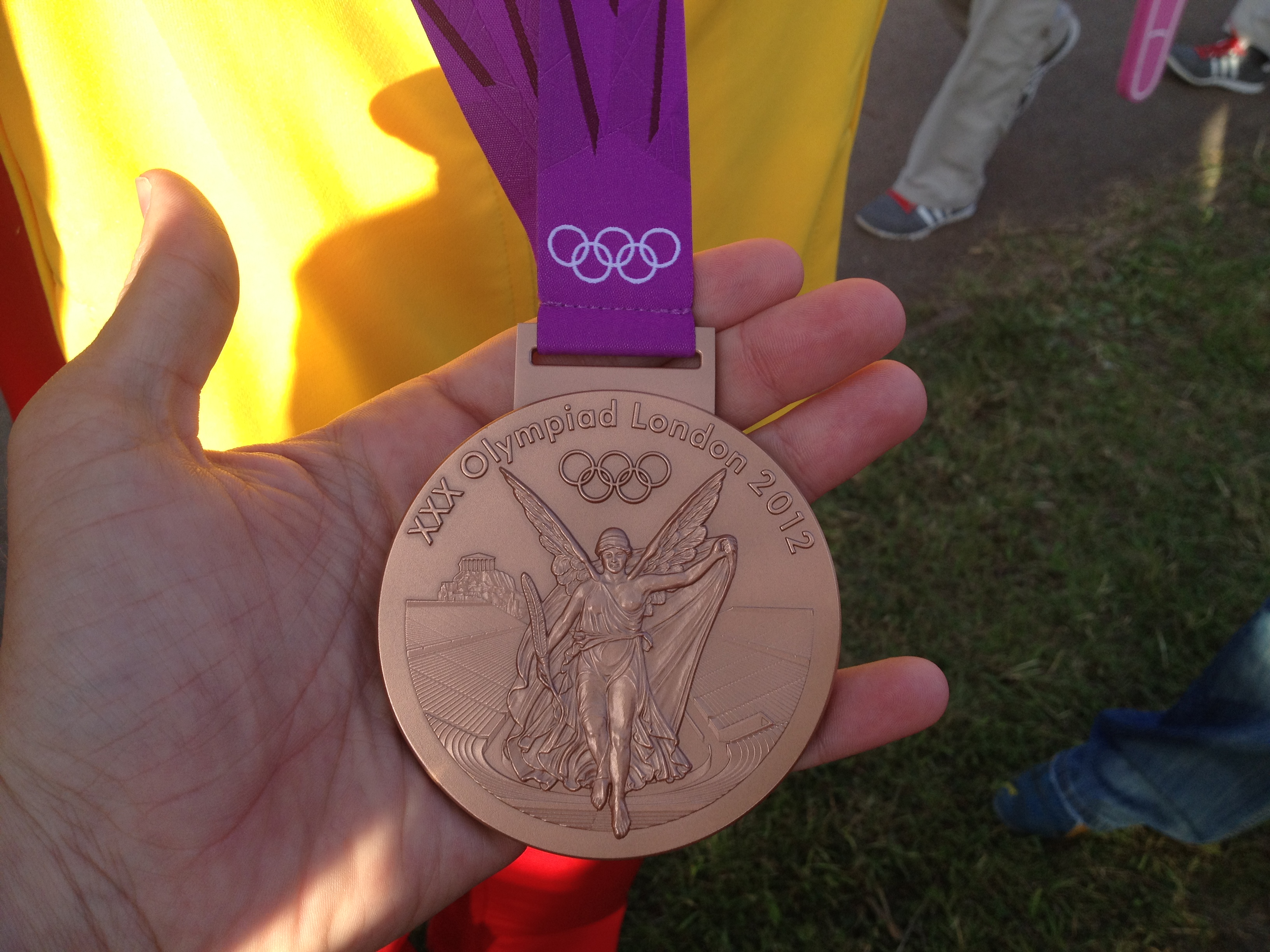 Primera medalla ol&iacute;mpica de Maialen