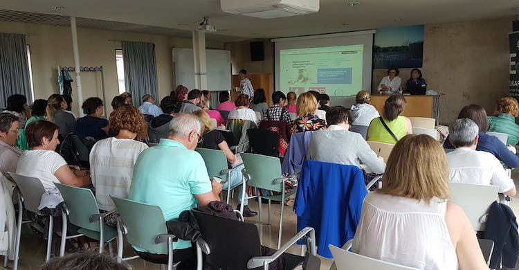 Elkarteekin Gasteizen izandako saioa