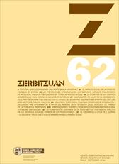 N� de Fasc�culo 62 de Zerbitzuan