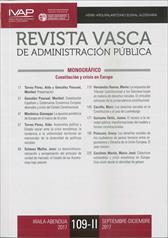 N&ordm; de Fasc&iacute;culo 109-II de Revista vasca de administraci&oacute;n p&uacute;blica