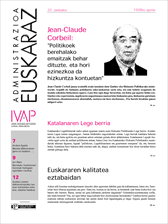 N&ordm; de Fasc&iacute;culo 20 de Administrazioa euskaraz [aro berria]