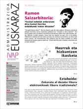 N&ordm; de Fasc&iacute;culo 25 de Administrazioa euskaraz [aro berria]